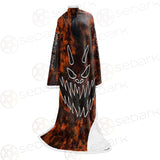 Hail Satan Halloween SED-0401 Sleeved Blanket