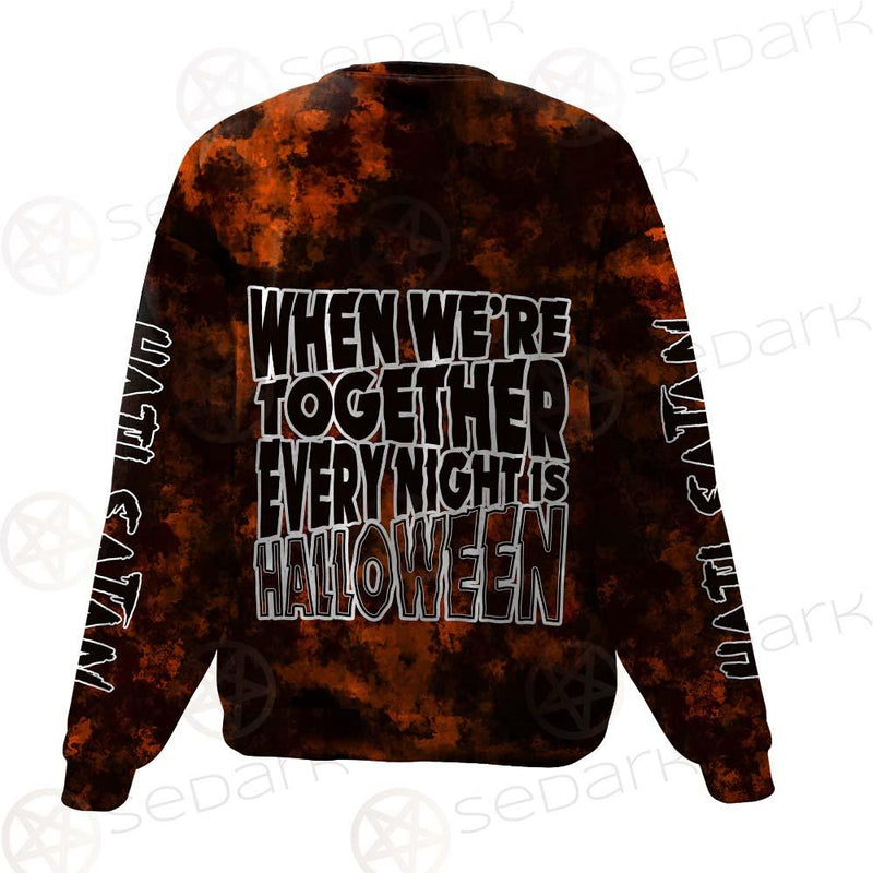 Hail Satan Halloween SED-0401 Unisex Sweatshirt