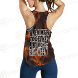 Hail Satan Halloween SED-0401 Women Tank Top