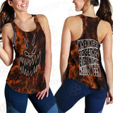 Hail Satan Halloween SED-0401 Women Tank Top