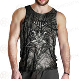 Satan Forest Inverted Cross SED-0402 Men Tank-tops