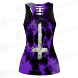 Satan Inverted Cross SED-0403 Women Tank Top
