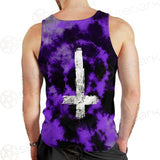 Satan Inverted Cross SED-0403 Men Tank-tops