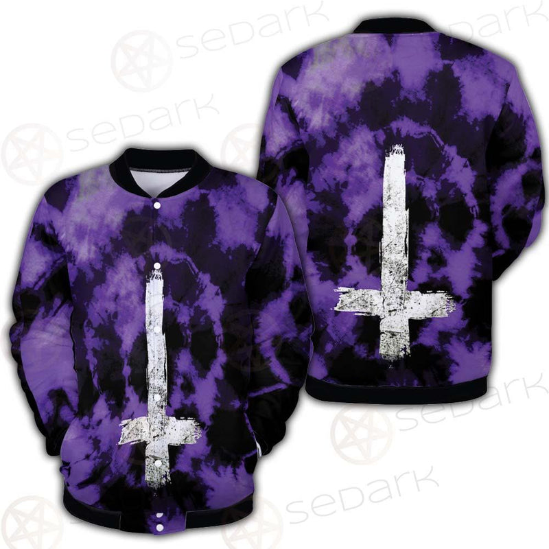 Satan Inverted Cross SED-0403 Button Jacket