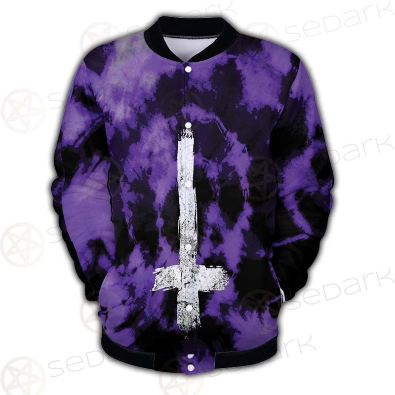 Satan Inverted Cross SED-0403 Button Jacket