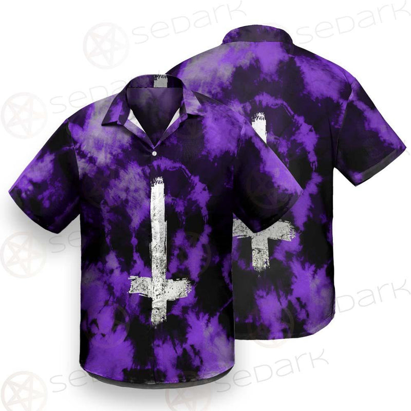 Satan Inverted Cross SED-0403 Shirt Allover
