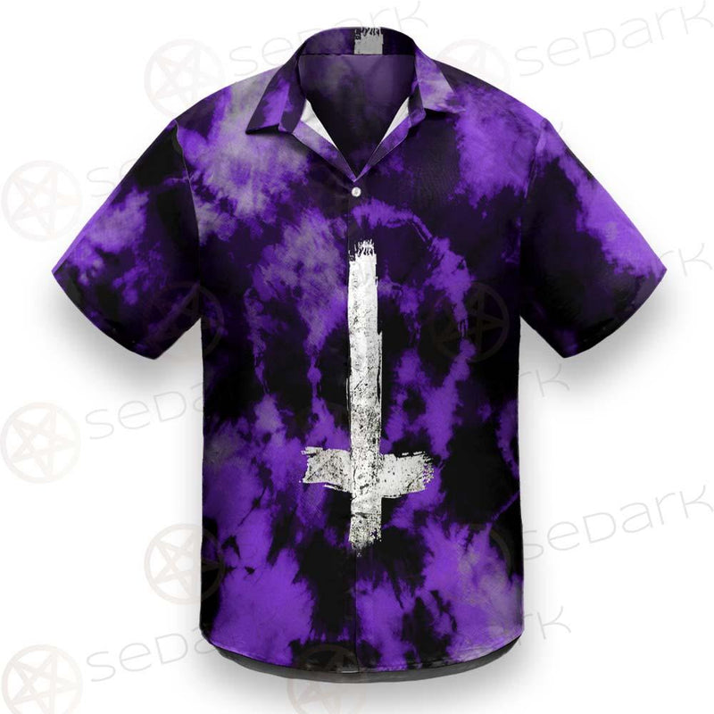 Satan Inverted Cross SED-0403 Shirt Allover