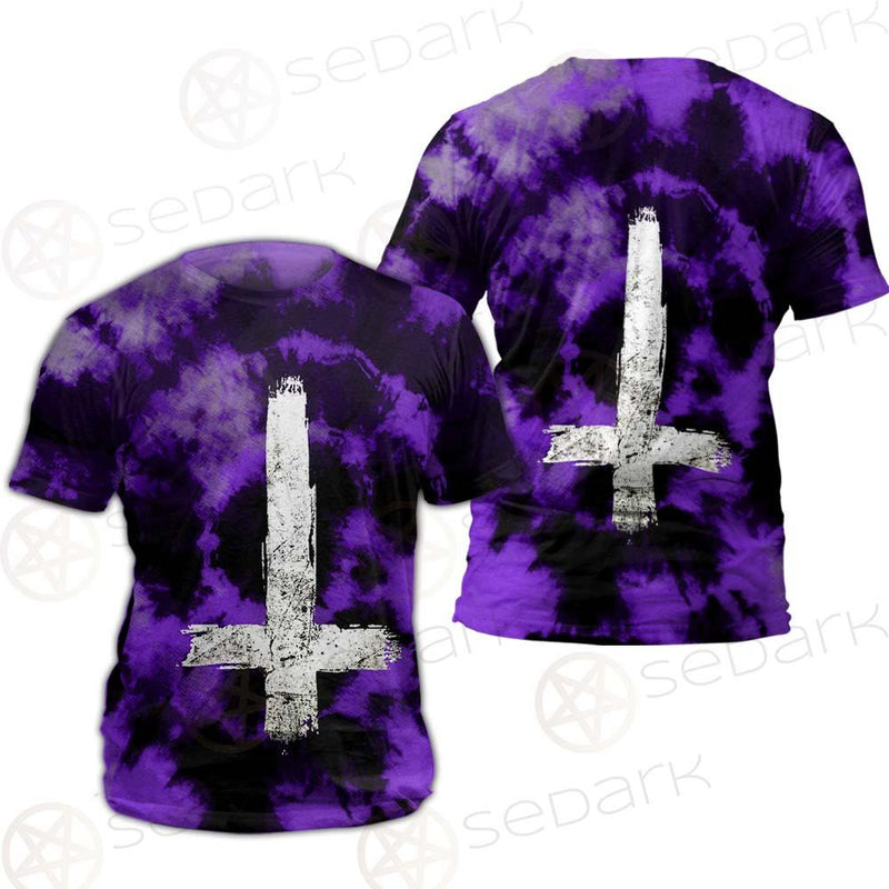 Satan Inverted Cross SED-0403 Unisex T-shirt