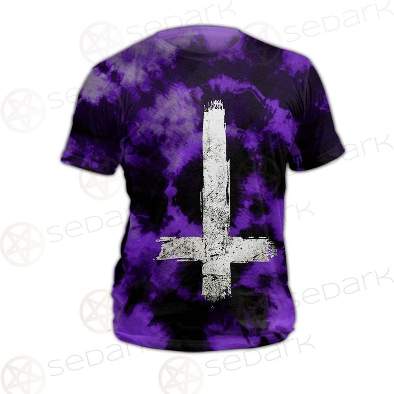Satan Inverted Cross SED-0403 Unisex T-shirt