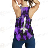 Satan Inverted Cross SED-0403 Women Tank Top