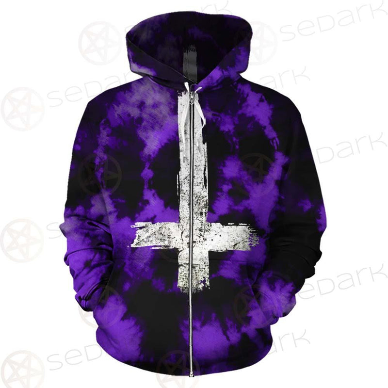 Satan Inverted Cross SED-0403 Hoodie & Zip Hoodie