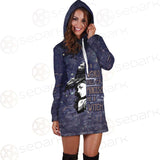 Gothic Purple Be A Witch SED-0404 Hoodie Dress