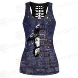 Gothic Purple Be A Witch SED-0404 Women Tank Top