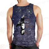 Gothic Purple Be A Witch SED-0404 Men Tank-tops