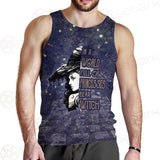 Gothic Purple Be A Witch SED-0404 Men Tank-tops