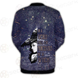 Gothic Purple Be A Witch SED-0404 Button Jacket