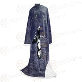Gothic Purple Be A Witch SED-0404 Sleeved Blanket
