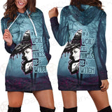 Gothic Dark Forest Be A Witch SED-0405 Hoodie Dress