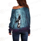 Gothic Dark Forest Be A Witch SED-0405 Off Shoulder Sweaters