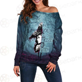 Gothic Dark Forest Be A Witch SED-0405 Off Shoulder Sweaters