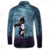 Gothic Dark Forest Be A Witch SED-0405 Shirt Allover