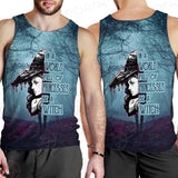 Gothic Dark Forest Be A Witch SED-0405 Men Tank-tops