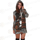 Gothic Skull Be A Witch SED-0406 Hoodie Dress