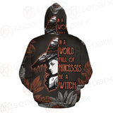 Gothic Skull Be A Witch SED-0406 Hoodie & Zip Hoodie