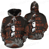 Gothic Skull Be A Witch SED-0406 Hoodie & Zip Hoodie