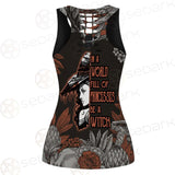 Gothic Skull Be A Witch SED-0406 Women Tank Top