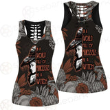 Gothic Skull Be A Witch SED-0406 Women Tank Top