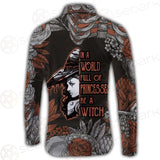 Gothic Skull Be A Witch SED-0406 Shirt Allover