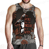 Gothic Skull Be A Witch SED-0406 Men Tank-tops