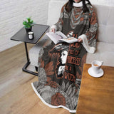 Gothic Skull Be A Witch SED-0406 Sleeved Blanket