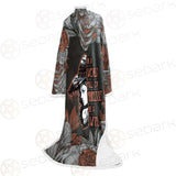 Gothic Skull Be A Witch SED-0406 Sleeved Blanket