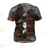 Gothic Skull Be A Witch SED-0406 Unisex T-shirt