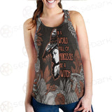 Gothic Skull Be A Witch SED-0406 Women Tank Top