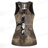 Gothic Yellow Be A Witch SED-0407 Women Tank Top