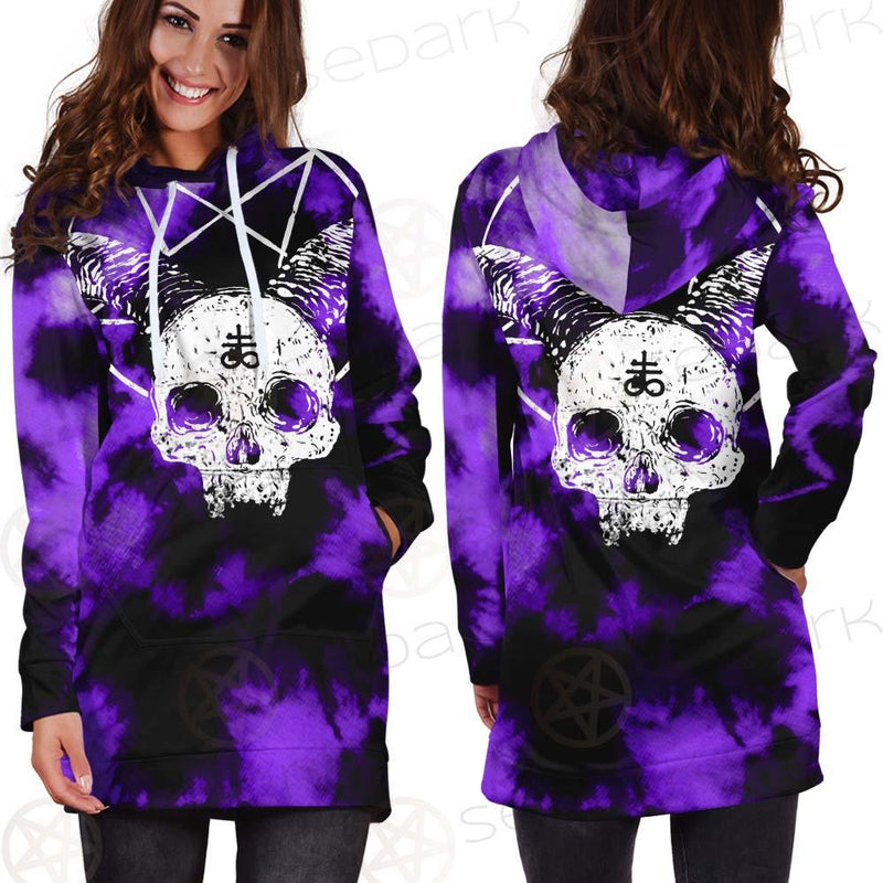 Satan Skull SED-0408 Hoodie Dress