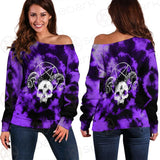 Satan Skull SED-0408 Off Shoulder Sweaters
