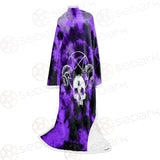 Satan Skull SED-0408 Sleeved Blanket