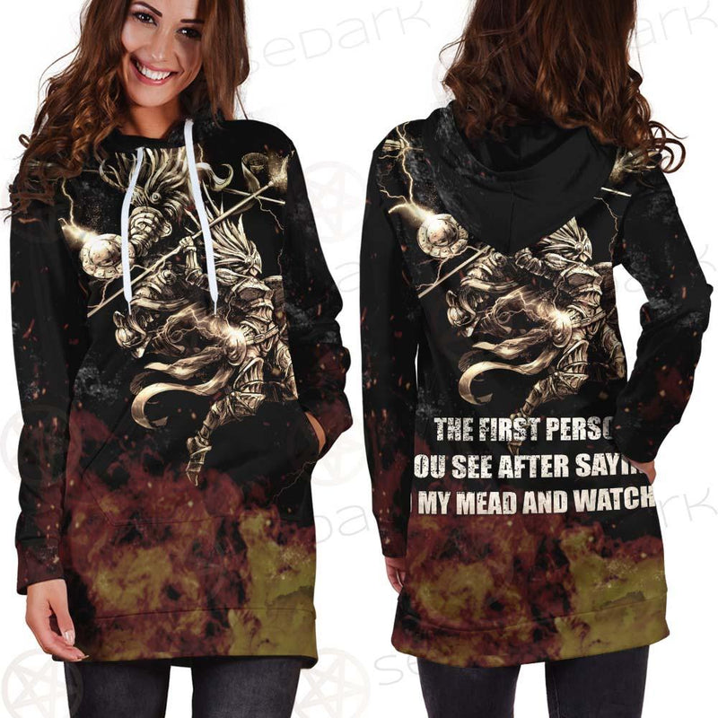 Viking Valkyrie SED-0409 Hoodie Dress