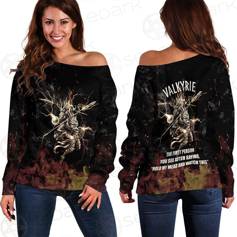 Viking Valkyrie SED-0409 Off Shoulder Sweaters