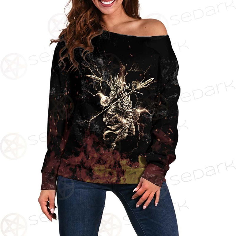 Viking Valkyrie SED-0409 Off Shoulder Sweaters