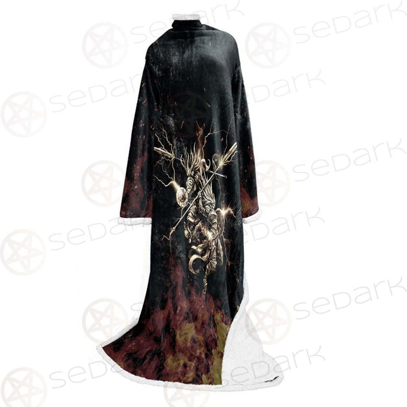 Viking Valkyrie SED-0409 Sleeved Blanket