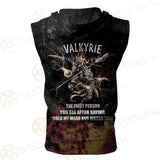 Viking Valkyrie SED-0409 Zip Sleeveless Hoodie