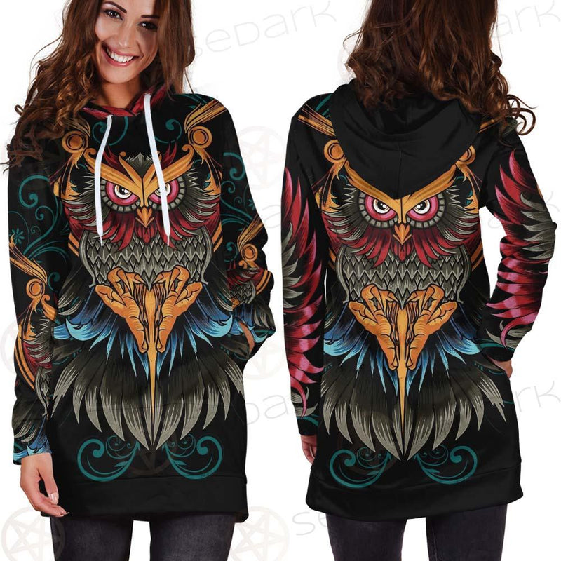 Satan Devil Birds SED-0419 Hoodie Dress