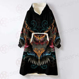 Satan Devil Birds SED-0419 Oversized Sherpa Blanket Hoodie