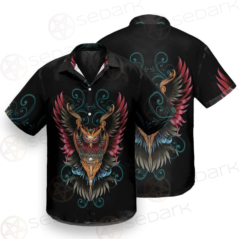 Satan Devil Birds SED-0419 Shirt Allover