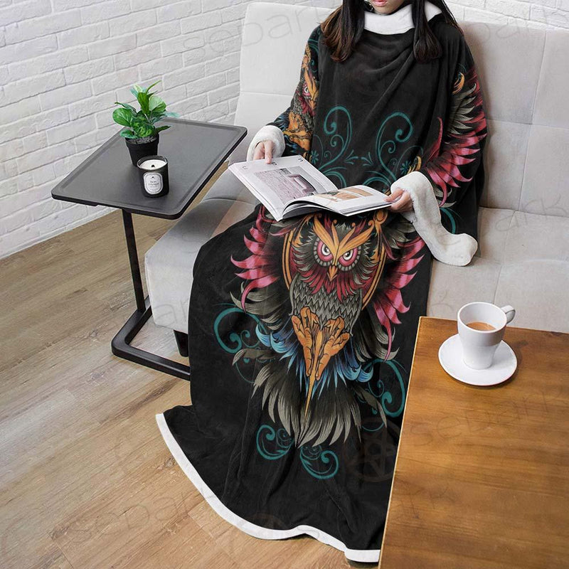 Satan Devil Birds SED-0419 Sleeved Blanket